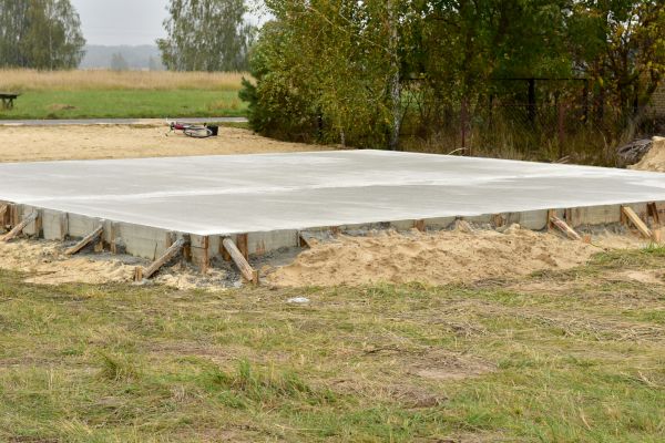 Concrete Base Installation in Poulsbo