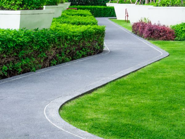 Walkway Curb Installation in Poulsbo