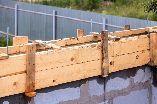 Poured Wall Construction in Poulsbo