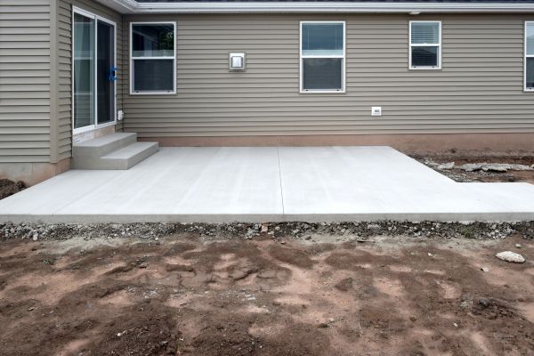 Patio Concrete Replacement in Poulsbo