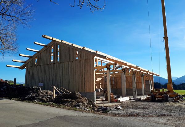 Barn Foundation Construction in Poulsbo