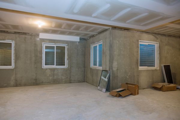 Basement Concrete Installation in Poulsbo