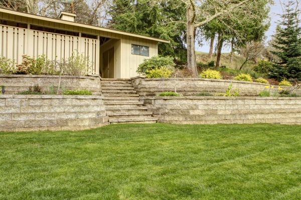 Retaining Wall Construction in Poulsbo