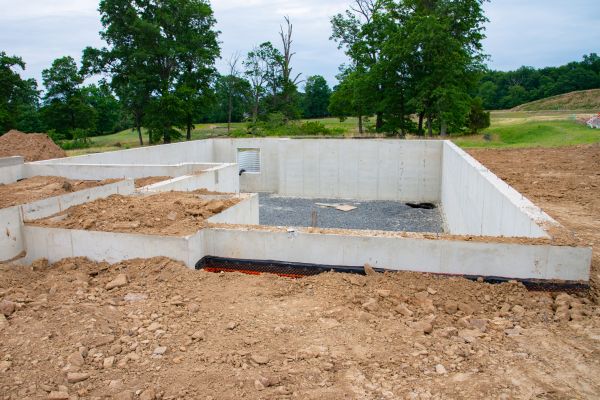 Basement Foundation Pouring in Poulsbo