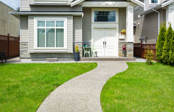 Concrete Path Construction in Poulsbo