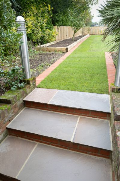 Backyard Steps Installation in Poulsbo