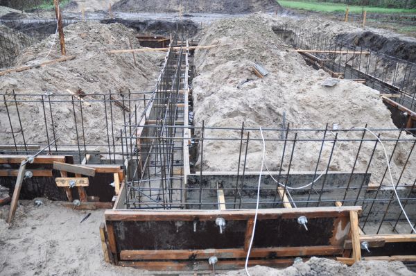 House Footing Construction in Poulsbo