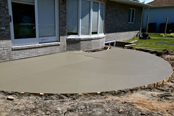 Deck Concrete Construction in Poulsbo
