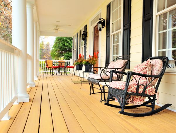 Front Porch Renovation in Poulsbo