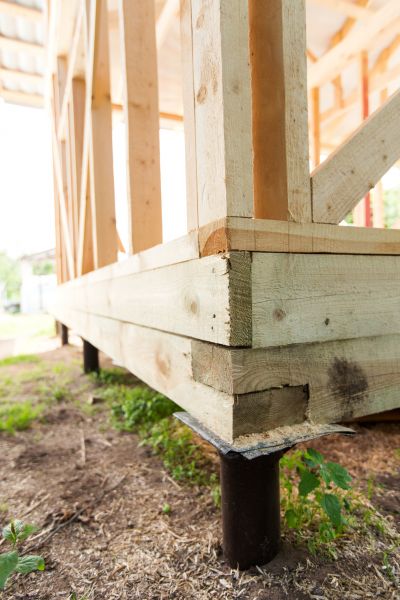 Barn Footing Installation in Poulsbo