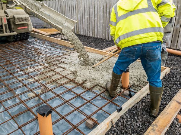 Basement Slab Pouring in Poulsbo