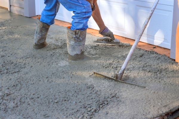 Driveway Slab Construction in Poulsbo