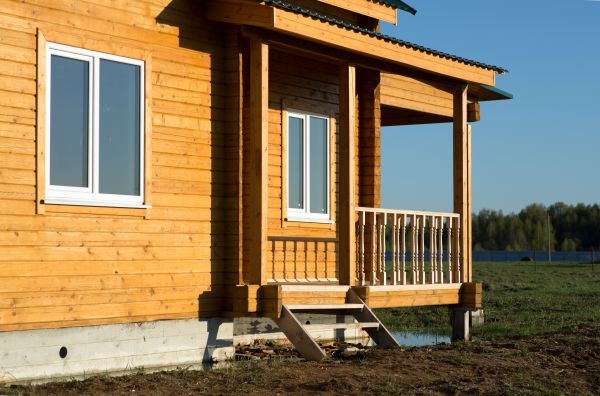 Cabin Footing Construction in Poulsbo