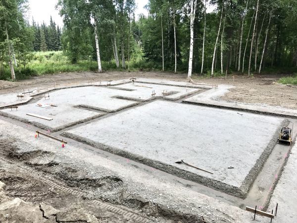 Foundation Footer Installation in Poulsbo