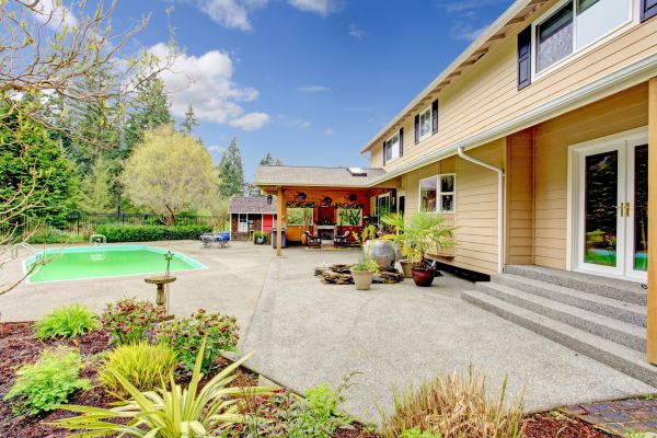 Pool Area Concreting in Poulsbo
