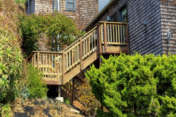Patio Stair Installation in Poulsbo
