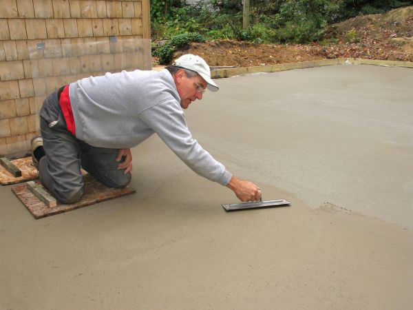 Porch Slab Installation in Poulsbo