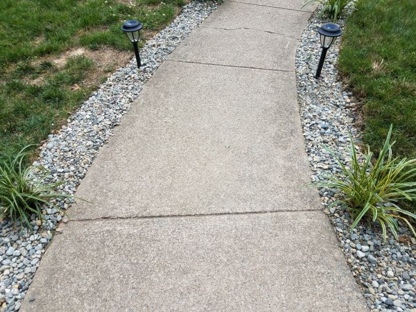 Cement Path Construction in Poulsbo