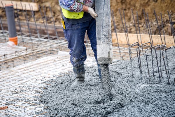 Cabin Foundation Pouring in Poulsbo