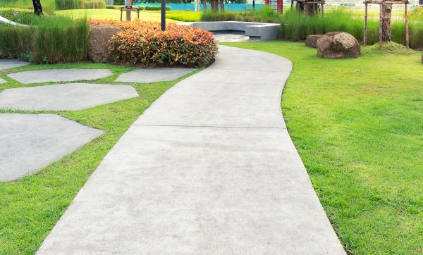 Concrete Sidewalk Installation in Poulsbo