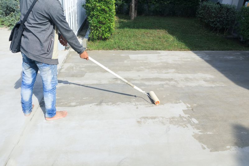 Driveway Slab Laying