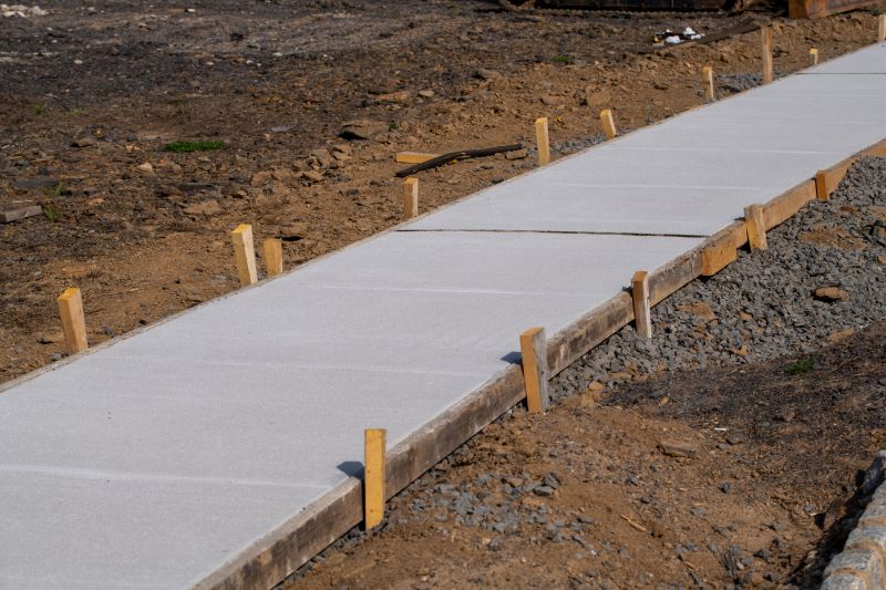 Concrete Sidewalk Construction detail